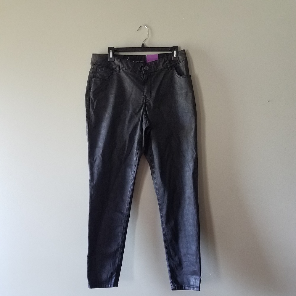 Lane Bryant black skinny jeans NWT
